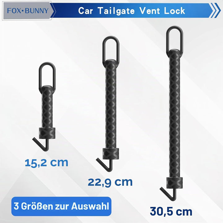 Heckklappenaufsteller – Pet Ventilation Car Door Lock – Latch Hook Dog Guard for Car Boot/Trunk Lid