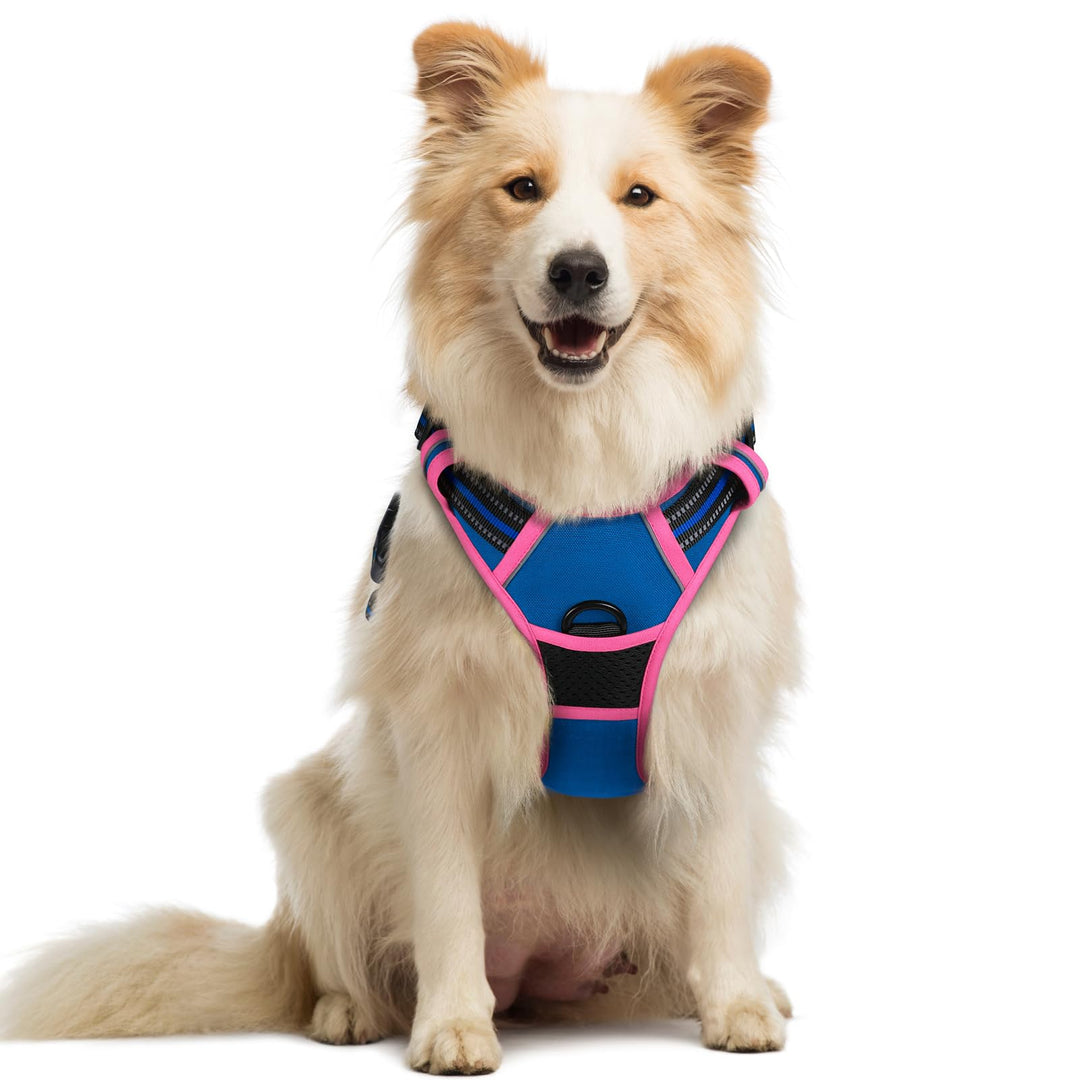 rabbitgoo Hundegeschirr Mittelgrosse Hunde, Anti Zug Geschirr mit Kontrolle, No Pull Verstellbar Hun