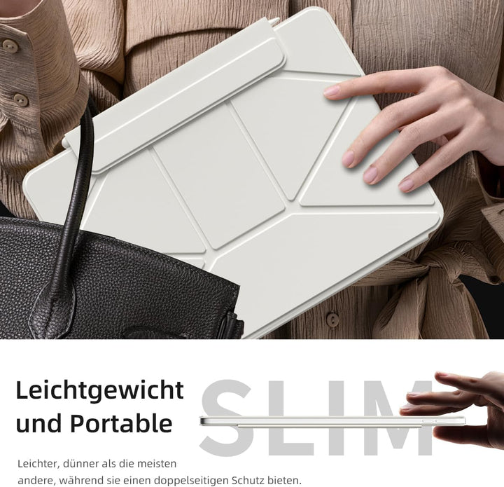 Magnetisch Hülle für iPad (A16) 11. Generation 11 Zoll 2025, iPad 10. Generation 10,9 Zoll 2022, Sch