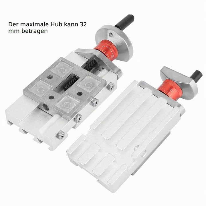 Z008M Kompakte Eisen-Metall-Kreuzschlitten-Aluminiumlegierung, Teile mit linearer Bewegung Schiebere