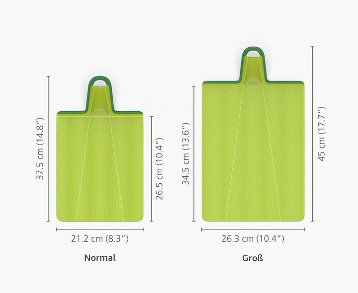 Joseph Joseph Chop2Pot Plus Faltbares Schneidebrett , grün, Regulär 37.5L x 7B cm Green, 37.5L x 7B