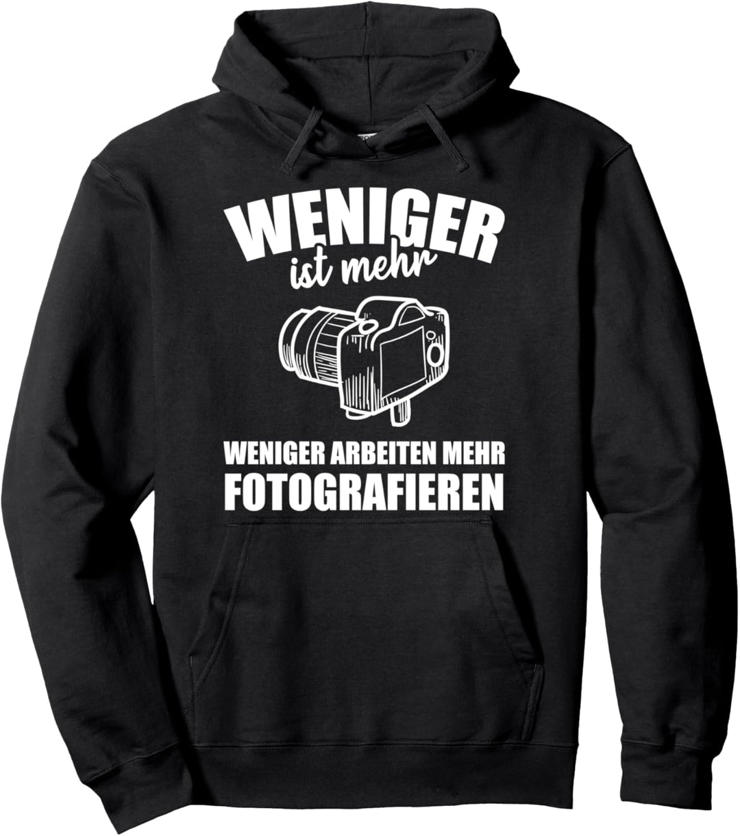 Fotograf und Fotografie Geschenk-Idee I Fotografen Pullover Hoodie