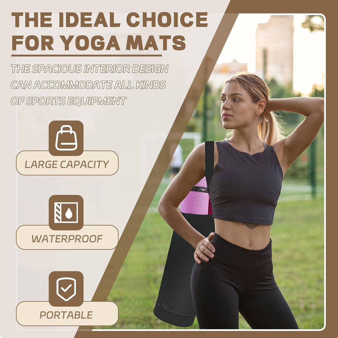 Yogamatten-Tasche, Yogamatten-Tragetasche, passend für die meisten Matten, multifunktionale Tragetas