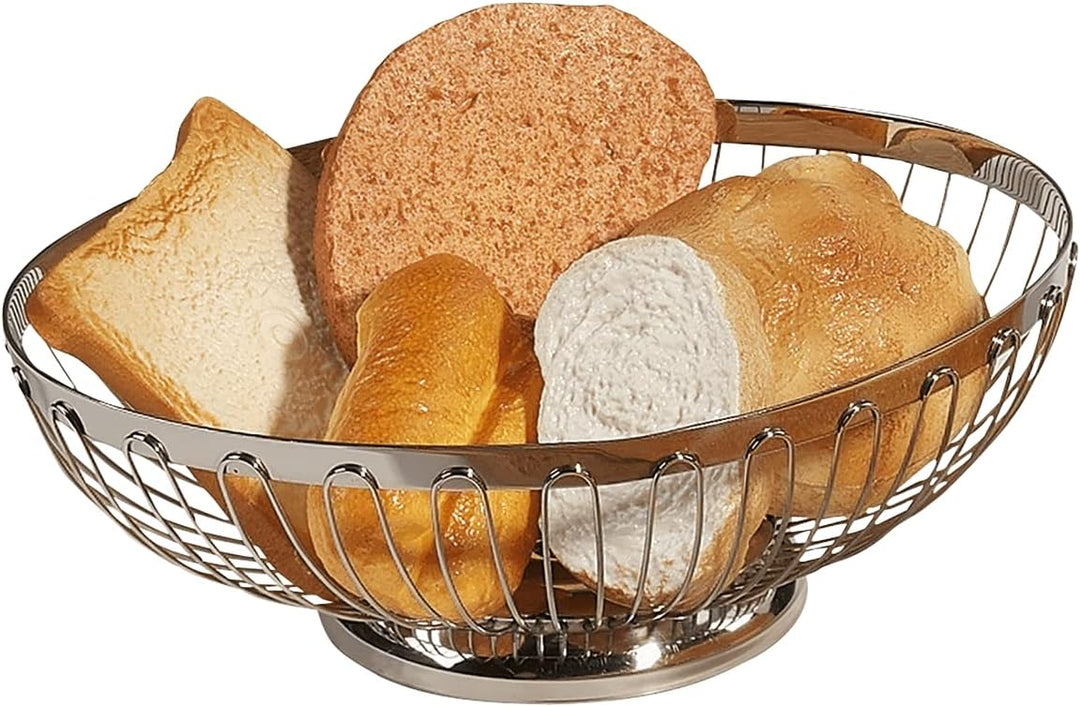 Deko Brotscheiben & Brötchen-Sortiment Lebensmittel-Attrappe braun 5 Stück Dekoration