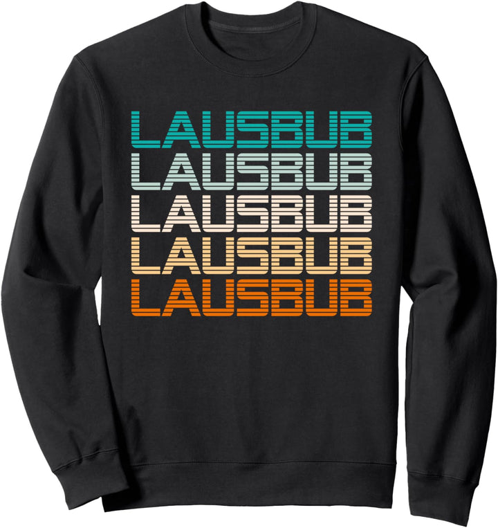 Vintage Lausbube Trachtenshirt Lausbub Sweatshirt