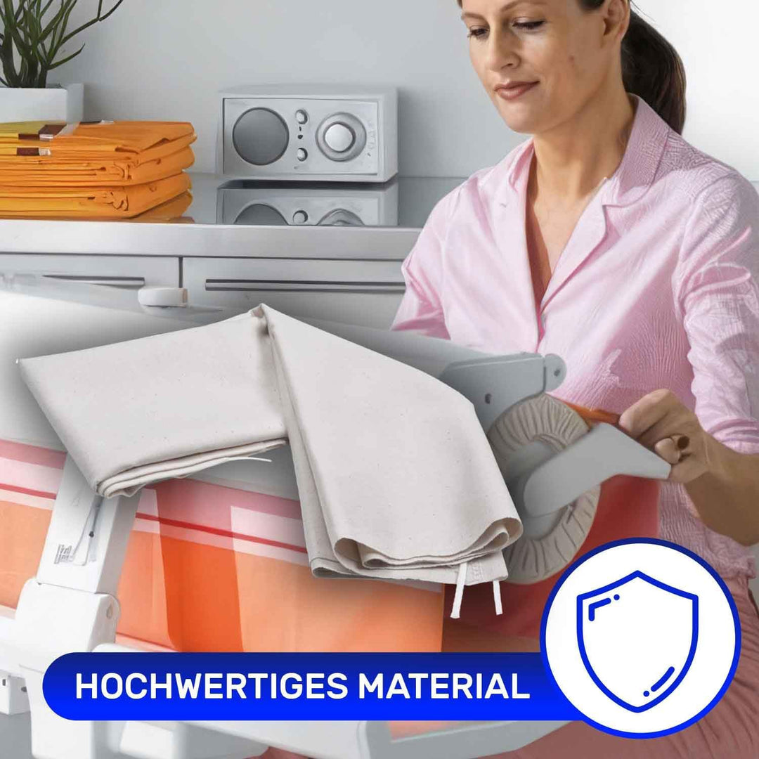 MONTERAL Bügeltuch Universal für Mangel Bügelautomat Walzbreite 65 cm mit dem Originalcode 00450134