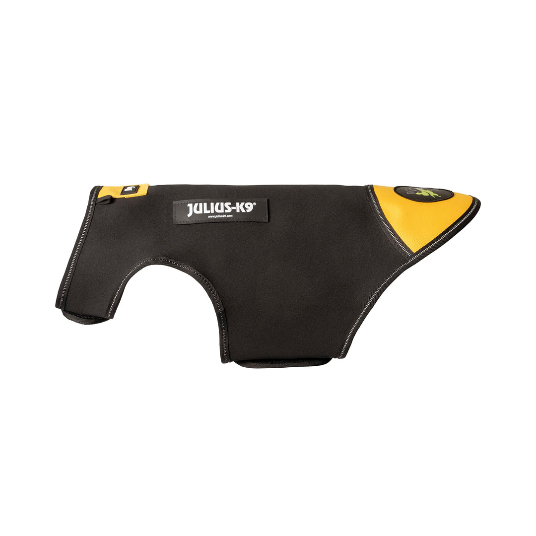 Julius-K9, IDC Neoprene Hundekleidung, Size: M, Schwarz und Gelb M Schwarz und Gelb, M Schwarz und G