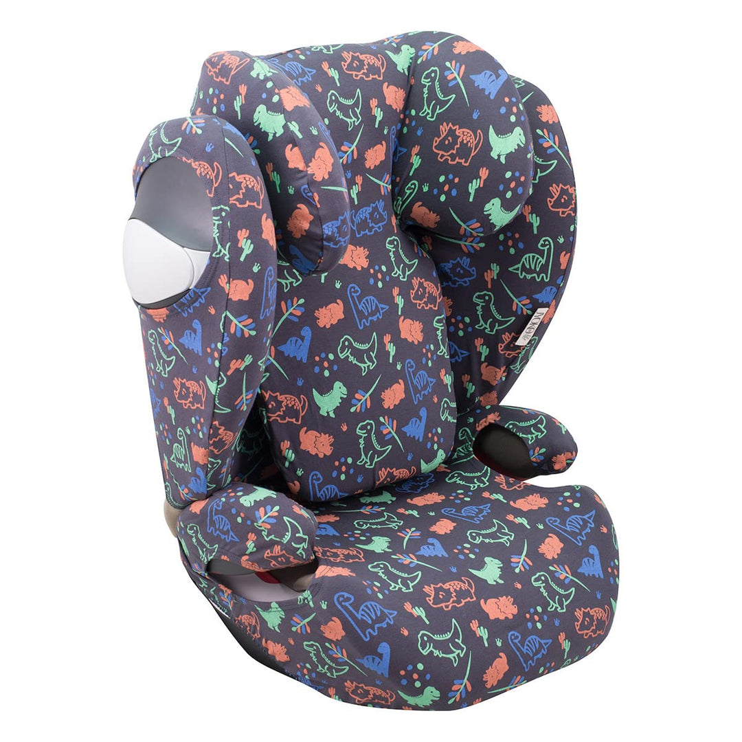 JYOKO Kids Bezug für Autositz Kompatibel mit Cybex Solution M und Pallas B - Fix, aus Baumwolle (Hap
