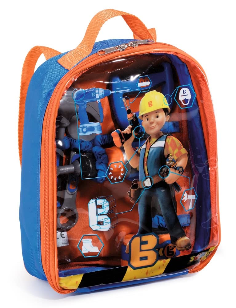 Smoby 360136 - Bob Der Baumeister Werkzeugrucksack