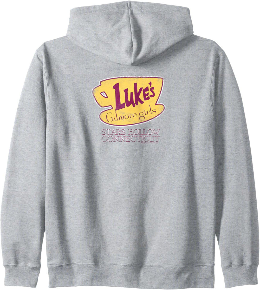 Gilmore Girls Luke's Connecticut Logo Kapuzenjacke