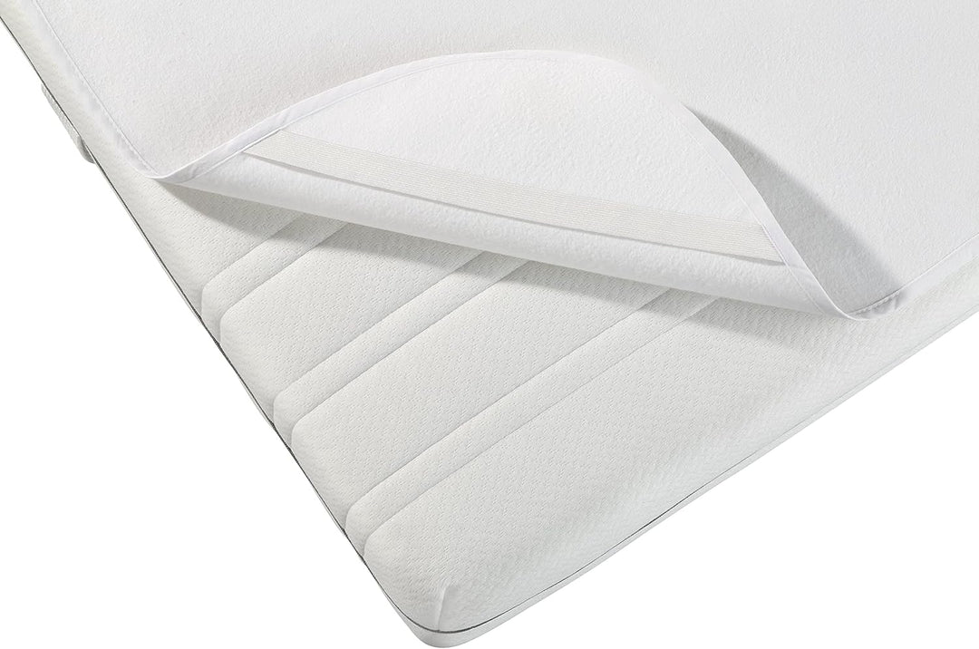 Vita wasserdichter Matratzenschutz 140x200 cm – Ibena Matratzenschoner wasserdicht weiss natur, Inko