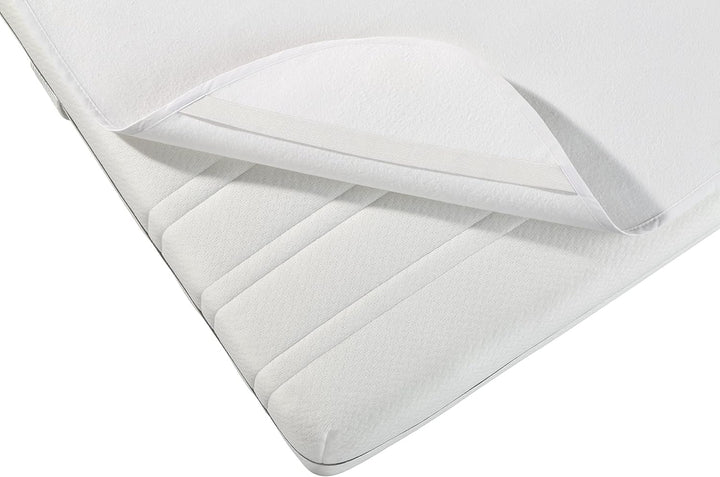 Vita wasserdichter Matratzenschutz 140x200 cm – Ibena Matratzenschoner wasserdicht weiss natur, Inko
