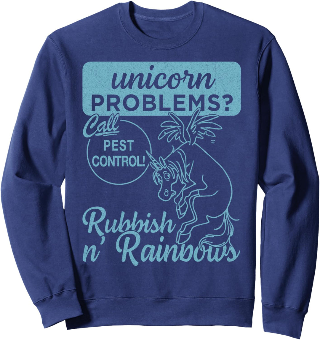 Disney Pixar Onward Unicorn Problems Call Pest Control Sweatshirt