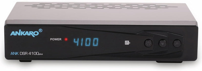 ANKARO DSR 4100 Plus HD HDTV digitaler Satelliten-Receiver (HDTV, DVB-S/S2, SAT, HDMI, SCART, 1x USB