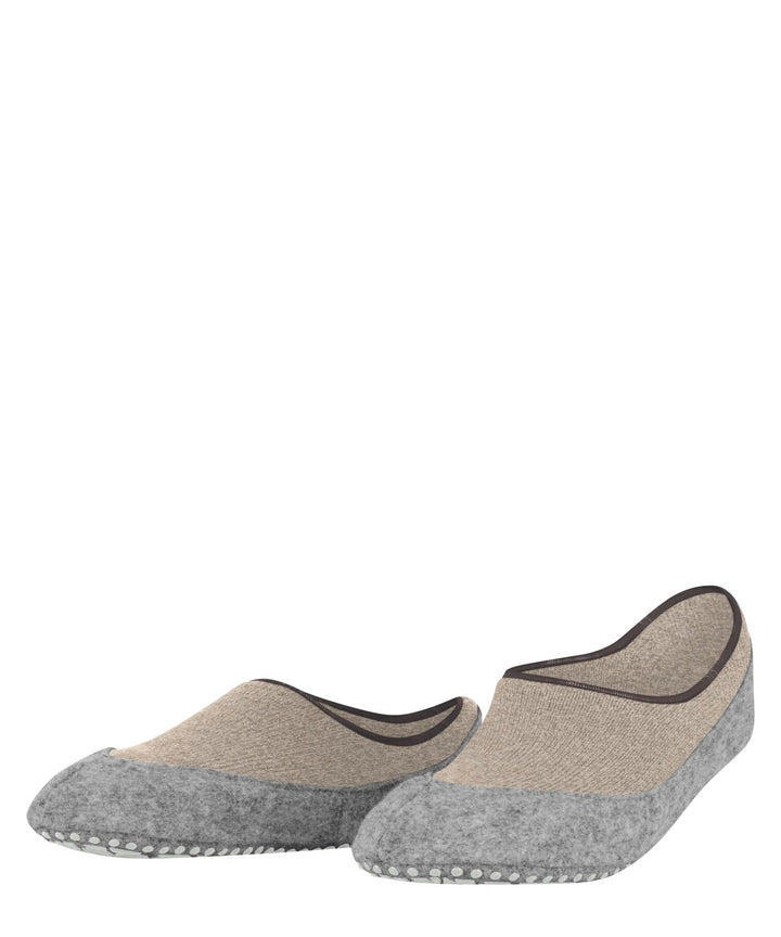 FALKE Damen Cosyshoe Invisible Stoppersocken rutschhemmende Noppen auf der Filzsohle Füsslinge komfo