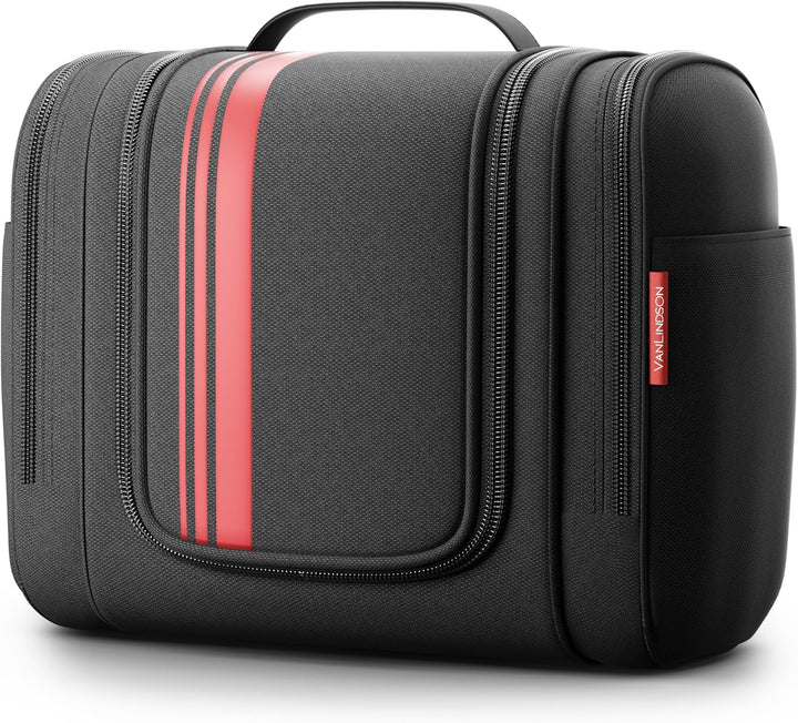 Kulturbeutel XXL [9 Liter Stauraum, Design 2025] - Kulturtasche, Kosmetiktasche Gross zum Aufhängen,