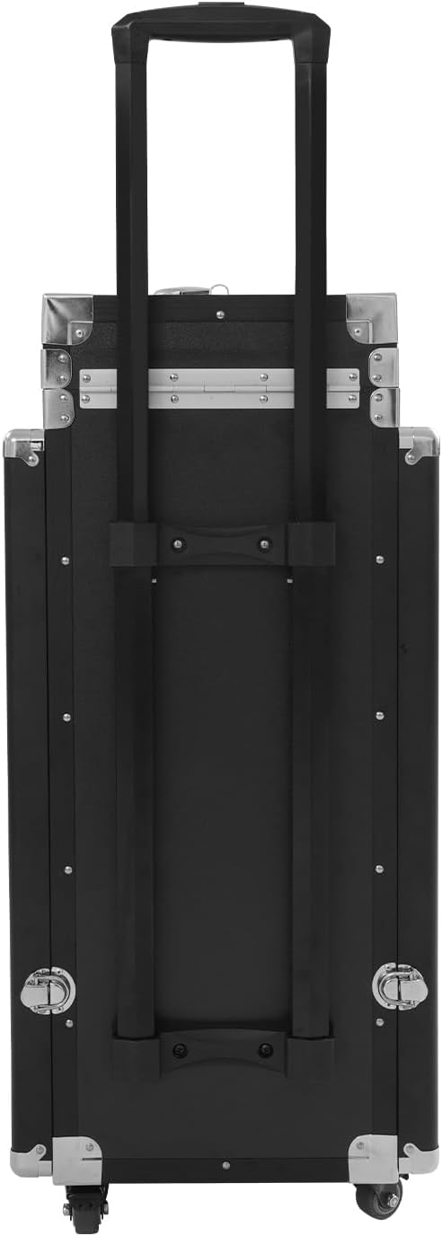 Kosmetikkoffer Rollbarer Maniküretisch Faltbare Nagelstation, Make Up Koffer Gross Kosmetik Trolley