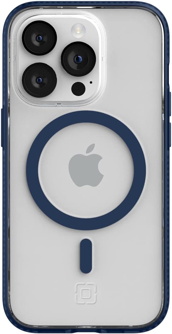 Incipio Idol for MagSafe Handyhülle für iPhone 14 Pro, Mitternachtsmarine/Klar, Mitternachtsmarine/K