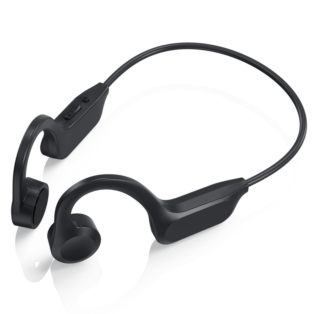 Ohuhu Knochenschall Kopfhörer Bluetooth 5.3, 29g Ultraleicht Open-Ear Kopfhörer mit 8 Std Akku, IPX4