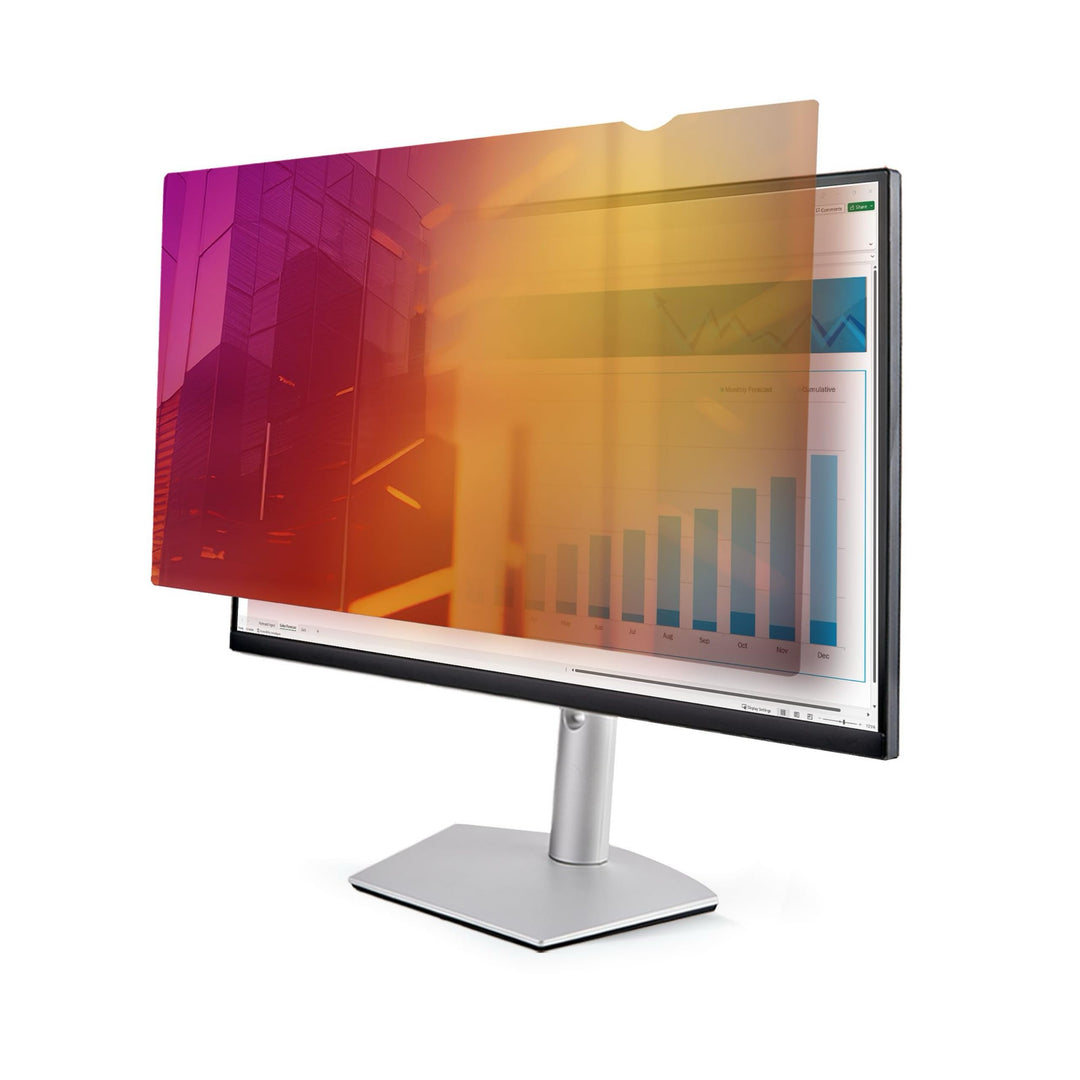 StarTech.com 23.8-inch 16:9 Gold Monitor Privacy Screen, Reversible Filter w/Enhanced Privacy, Secur