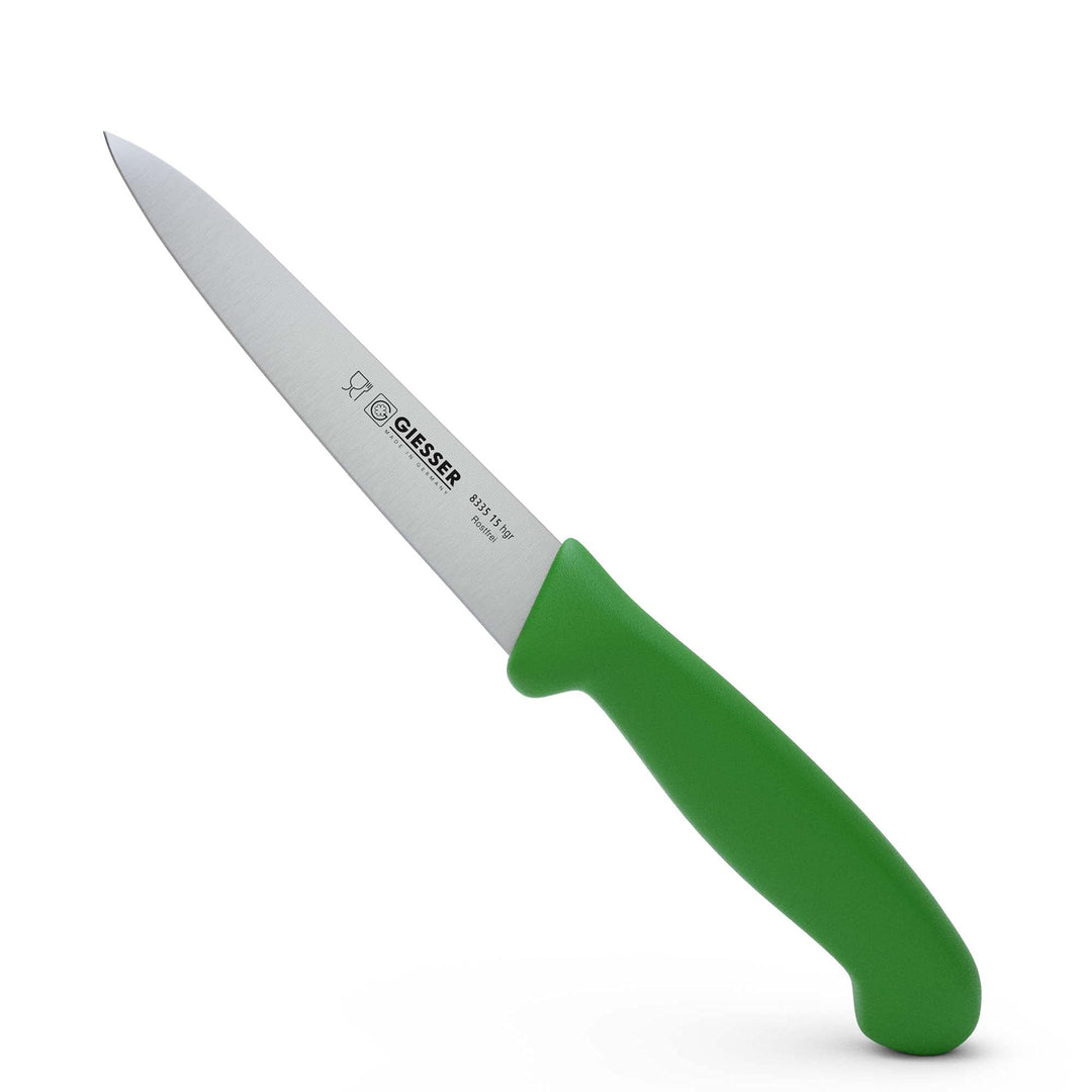 Giesser seit 1776 - Made in Germany - Küchenmesser 15 cmVeggie, grün, nachhaltiger Griff, rutschfest