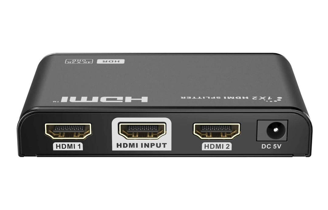 PremiumCord 4K HDMI 2.0 Splitter 1-2 Ports, Unterstützung UHD 4Kx2K / 60Hz, FULL HD, 3D, HDCP 2.2, C