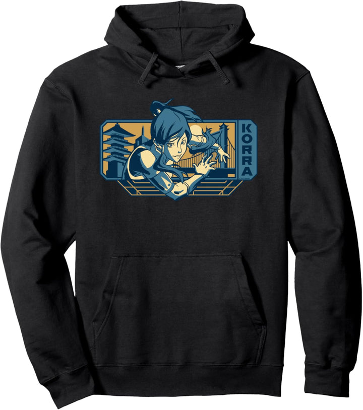 Avatar: Legend of Korra Poster in Blue Pullover Hoodie