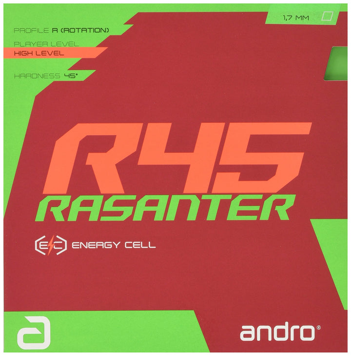 ANDRO Belag Rasanter R 45 grün 2,0 mm, grün 2,0 mm