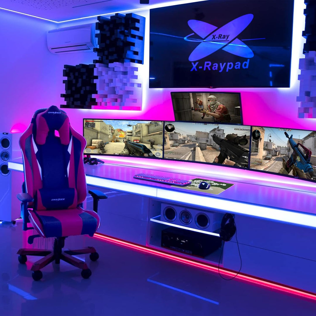 X-Raypad Aqua Control 2 AC2 Sakura Gaming-Mauspad, Ultra-Hochpräzisions-Mauspad mit Perfekter Geschw