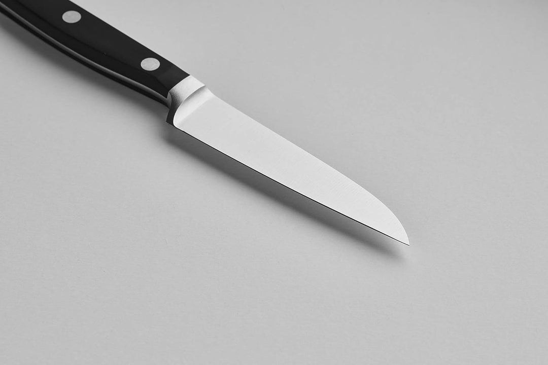 HEISO Gemüsemesser - handgeschmiedet in Solingen - rostfreie 9cm Klinge - Scharfes Messer - Made in