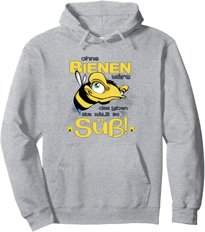 Deko Biene Imker Bienen Honig Spruch Lustig Kinder Pullover Hoodie