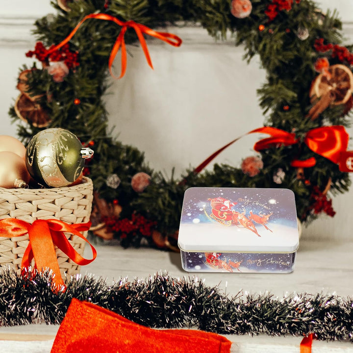 Angoily 8 Stk Geschenkbox Aus Keksdose Aufbewahrungsbehälter Für Süssigkeiten Weihnachtsbonbonglas K
