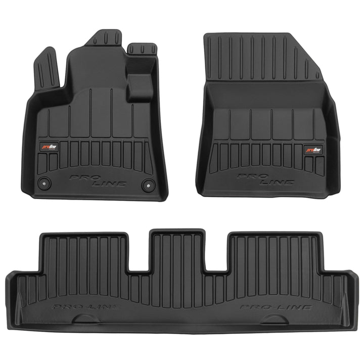 M MOTOS Gummimatten Auto Fussmatte passt für Citroen C4 Picasso II 2013-2019 Verbessern Sie Ihren Re