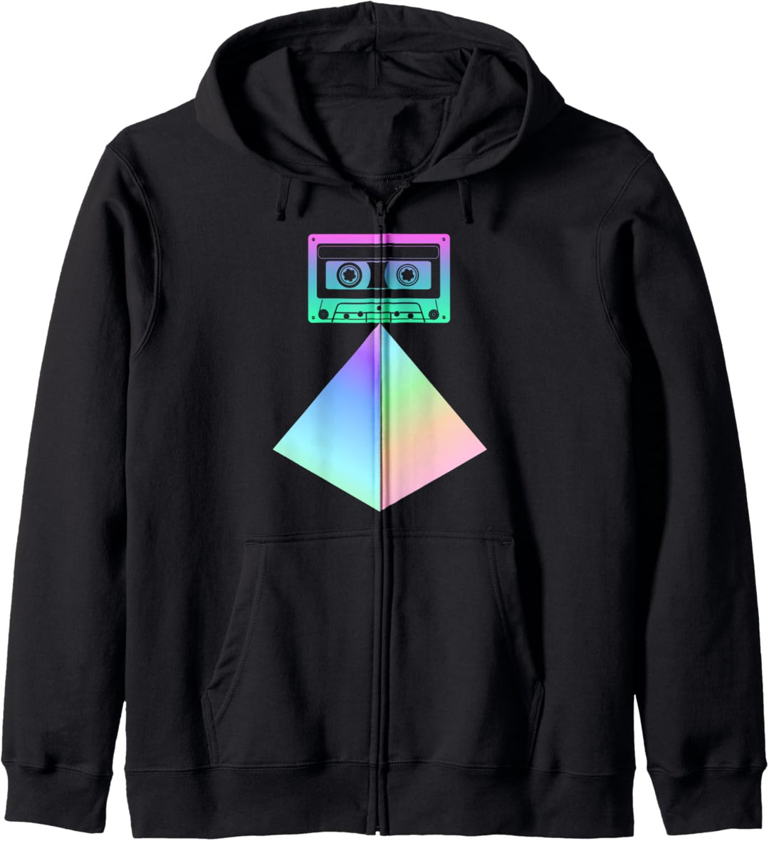 Cassette Tape 80s 90s synthwave Otaku Aesthetic Vaporwave Kapuzenjacke