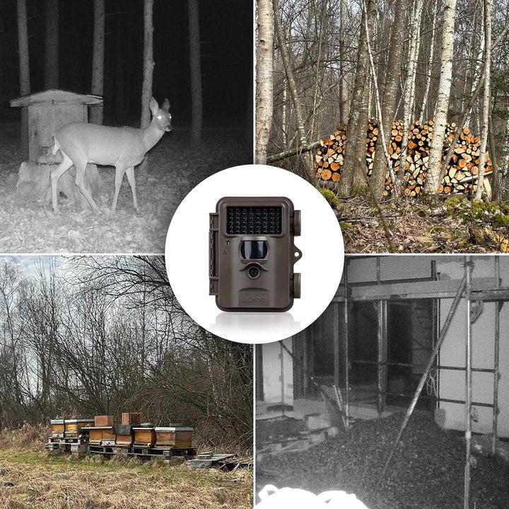 DÖRR Snapshot Mini Black 30MP 4K Komplettset | Überwachungskamera - Wildkamera - Fotofalle - 30MP -