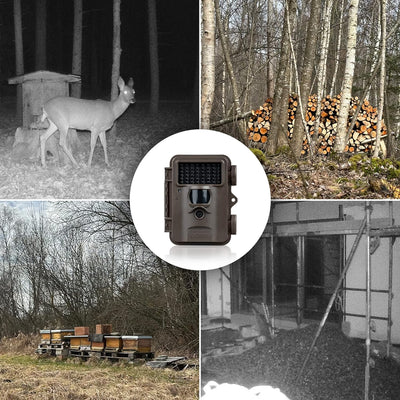 DÖRR Snapshot Mini Black 30MP 4K | Überwachungskamera - Wildkamera - Fotofalle - 30 Megapixel - Ultr