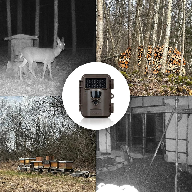 DÖRR Snapshot Mini Black 30MP 4K | Überwachungskamera - Wildkamera - Fotofalle - 30 Megapixel - Ultr