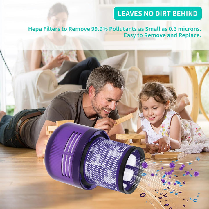 3 Stück Filter für Dyson, für Dyson Ersatzfilter V11, Kompatibel mit Dyson V11 V15 SV14,Ersetze No.9