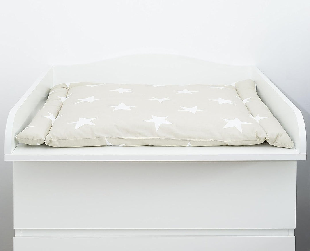 KraftKids Wickelaufsatz weiss passend für MALM Kommode