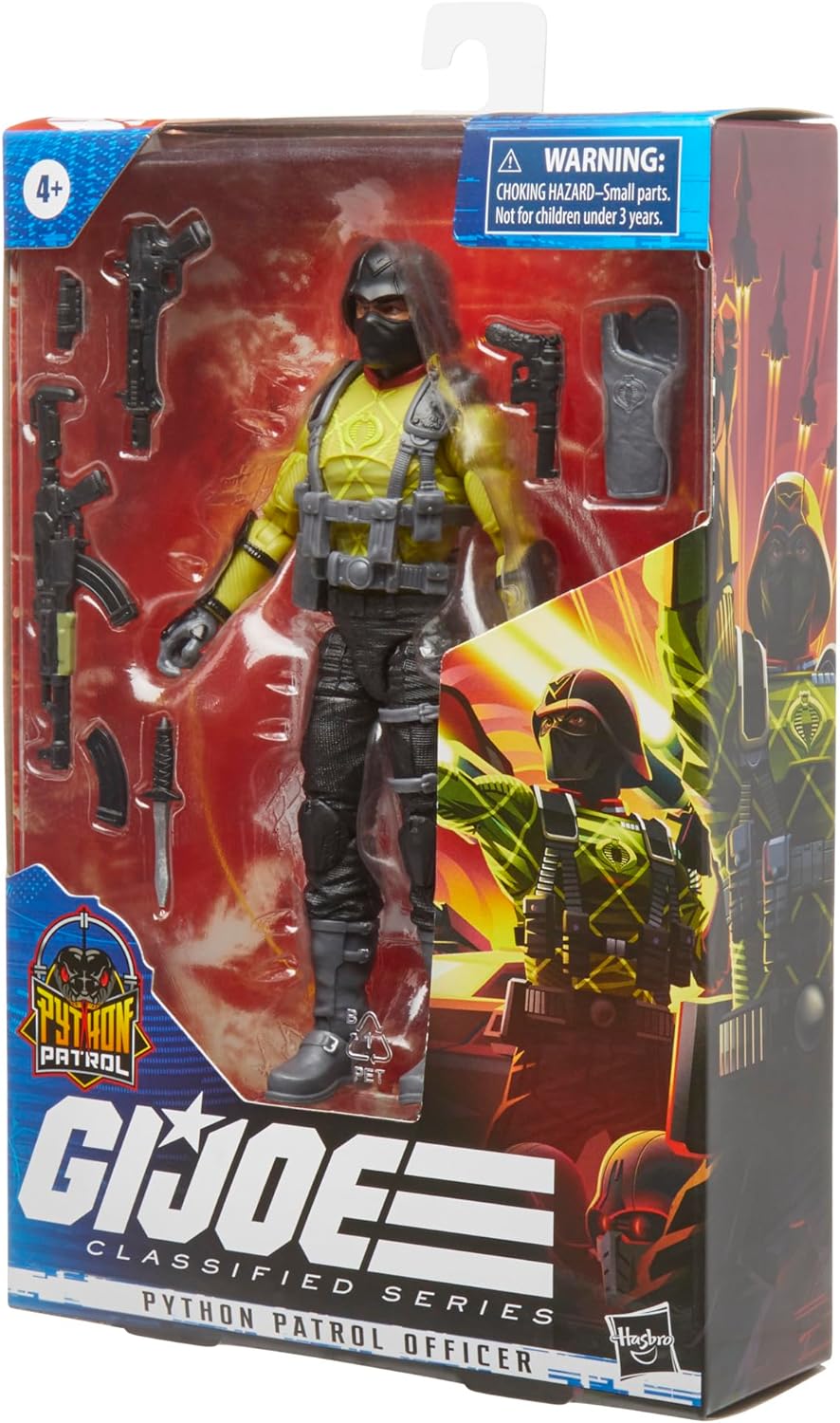 G.I. Joe Classified Series Figur 2023 Python Patrol Officer 15 cm