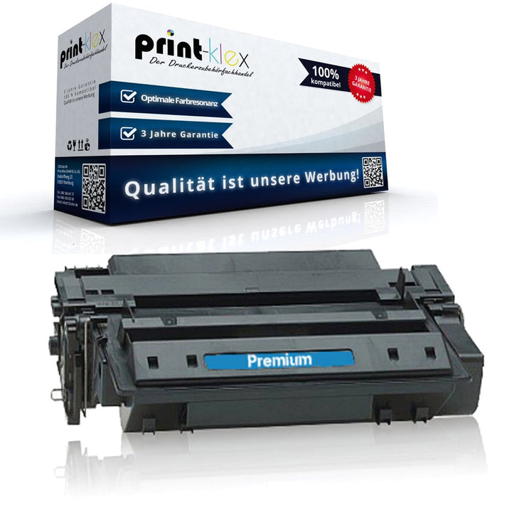 Print-Klex Tonerkartusche kompatibel für HP CE255X Laserjet P3011 Laserjet P3015D Laserjet P3015DN L