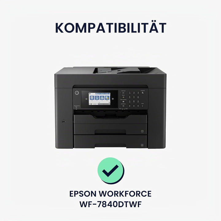 kwmobile Cover kompatibel mit Epson WorkForce WF-7840DTWF / WF-7310DTW - Tasche Hülle Drucker - Stau