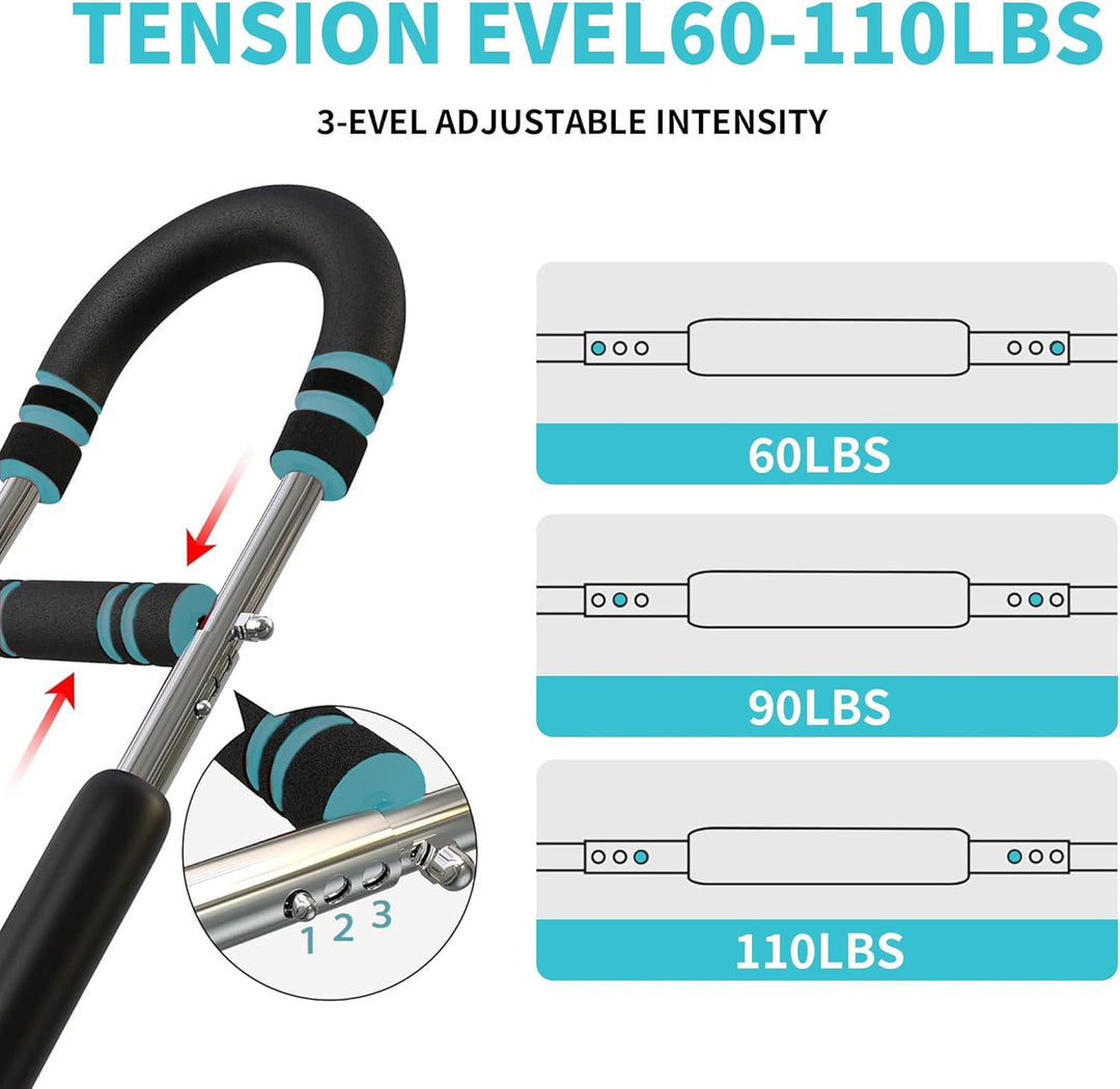Armtrainer, Twister-Armtrainer, verstellbarer Brust-Expander, Trizeps-Workout-Ausrüstung, perfekte K