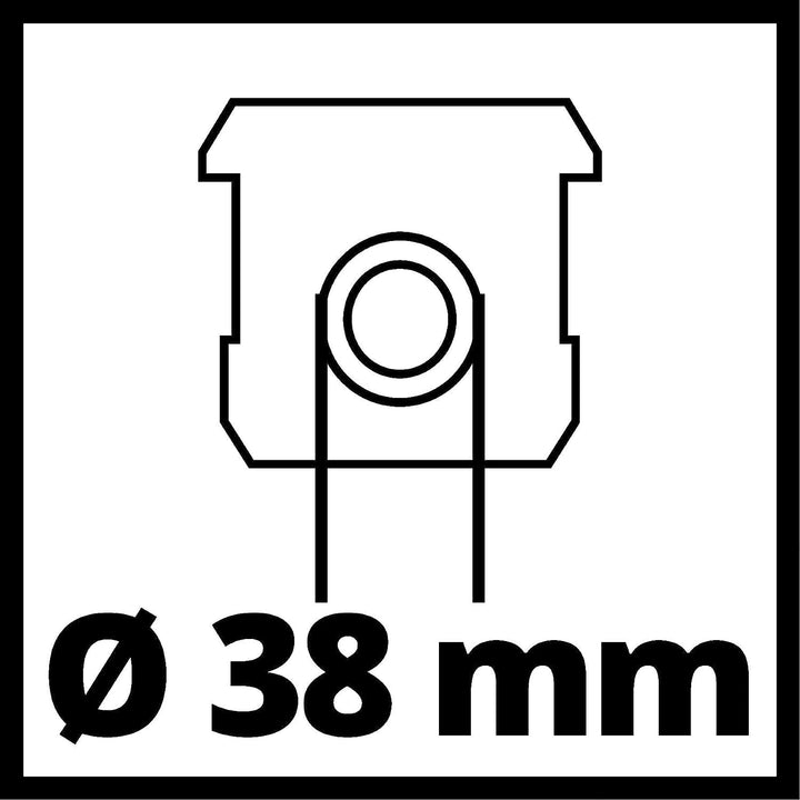 Original Einhell Vliesbeutel 15 L (passend für Einhell Nass-Trockensauger mit 12- oder 15 Liter-Behä