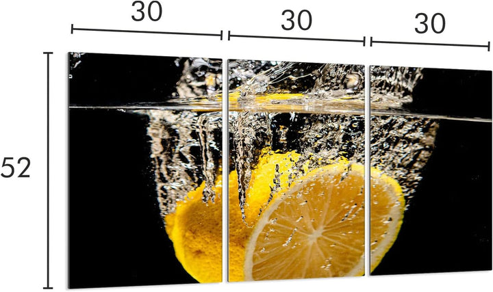 Herdabdeckplatten 3 Teilig 90x52 cm Ceranfeldabdeckung Küche Elektroherd Induktion Herdschutz Spritz