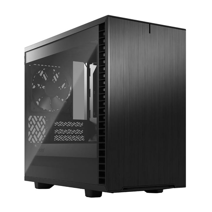 Fractal Design Define 7 Nano Black Brushed Aluminum/Steel Mini ITX Silent Light Tinted Tempered Glas