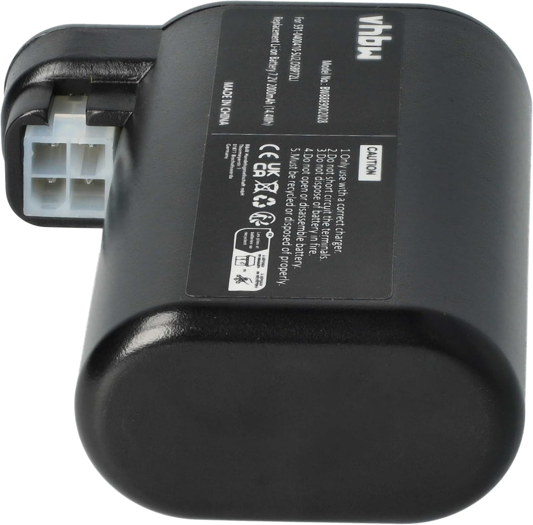 vhbw 2X Akku kompatibel mit Electrolux RX9-2-4STN Saugroboter (2000 mAh, 7,2 V, Li-Ion)
