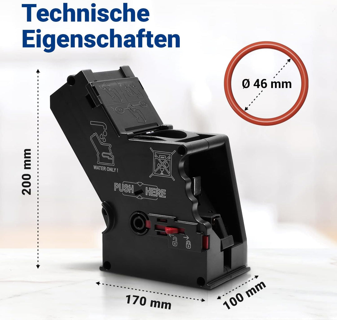 Set Brühgruppe 11014117+O-Ring 00625379 Ersatzteile für Siеmens Brüheinheit Serie EQ5 EQ7 Siеmens EQ