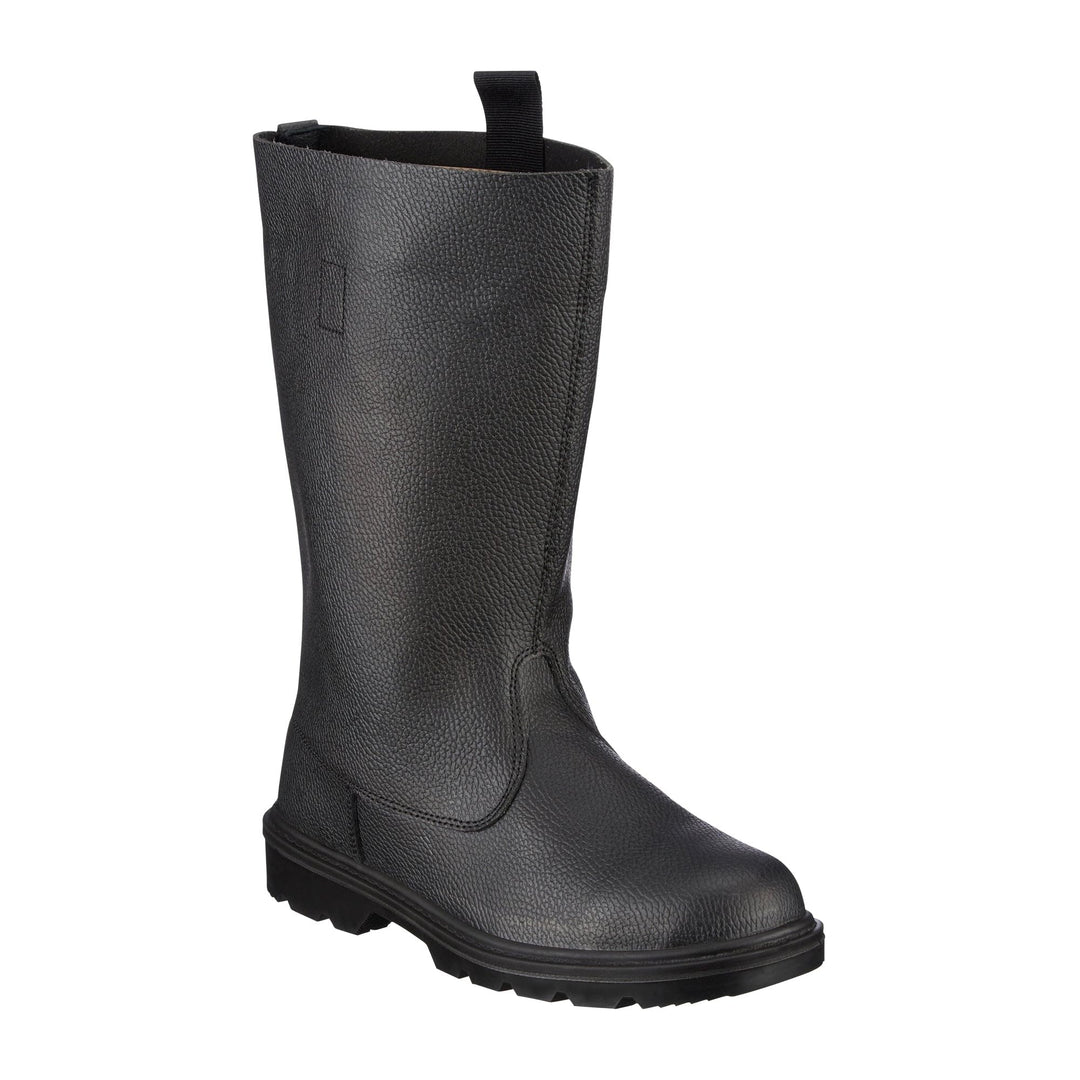Mil-Tec Stiefel Knobelbecher Leder schwarz