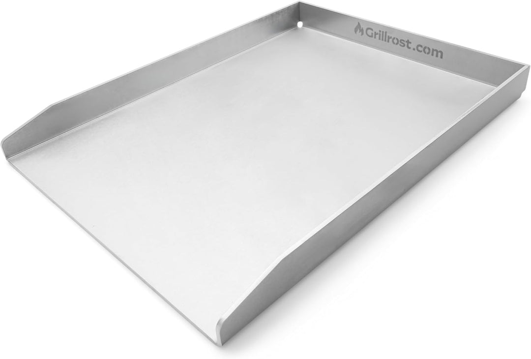 Grillrost.com Das Original Edelstahl Grillplatte | Plancha 45x34cm - passend für Napoleon LE/LEX/Pre